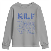 Funny MILF Man I Love Feet Youth Sweatshirt