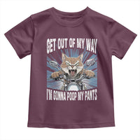 Funny Meme Toddler T Shirt Get Out of My Way Gonna Poop My Pants