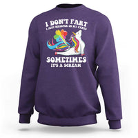 Funny I Don't Fart I Whisper In My Pants Sweatshirt