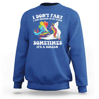 Funny I Don't Fart I Whisper In My Pants Sweatshirt