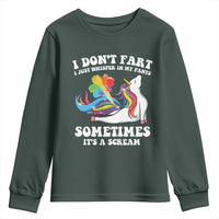 Funny I Don't Fart I Whisper In My Pants Youth Sweatshirt