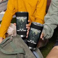 Funny Meme Wolf Alpha Tumbler Cup Everyone Always Asks What's The Sigma But Not How's The Sigma