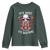 Funny Skeleton Meme Youth Sweatshirt It's Past My Bedtime