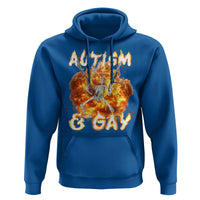 Funny Skeleton Meme Hoodie Autistic and Gay