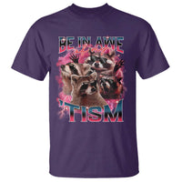 Funny Meme Autistic Raccoon T Shirt Be In Awe Of My 'Tism