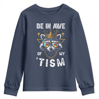 Funny Autistic Raccoon Youth Sweatshirt Be In Awe Of My 'Tism
