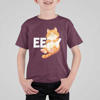 Funny Cat Meme T Shirt For Kid Eepy Cat Silly Sleepy Cat