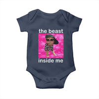 Funny Cat Meme Baby Onesie The Beast Inside Me
