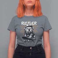 Funny Meme Rizzler Dog T Shirt For Women