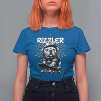 Funny Meme Rizzler Dog T Shirt For Women