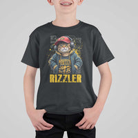 Funny Meme Rizzler Cat T Shirt For Kid