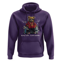 Teddy Fashion Hip Hop Hoodie Money talks Haters Mumble
