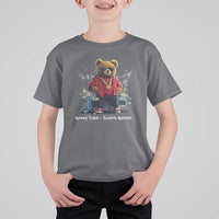 Teddy Fashion Hip Hop T Shirt For Kid Money talks Haters Mumble