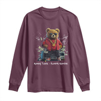 Teddy Fashion Hip Hop Long Sleeve Shirt Money talks Haters Mumble