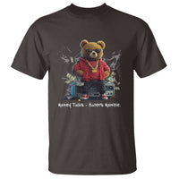 Teddy Fashion Hip Hop T Shirt Money talks Haters Mumble