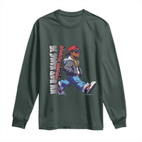 Personalized Hip Hop Rapper Long Sleeve Shirt Custom Name My Rap Name Is