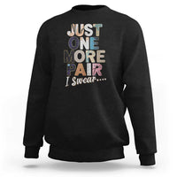 Sneaker Lover Sweatshirt Just One More Pair I Swear