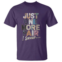 Sneaker Lover T Shirt Just One More Pair I Swear