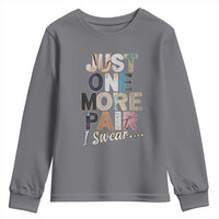 Sneaker Lover Youth Sweatshirt Just One More Pair I Swear