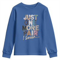 Sneaker Lover Youth Sweatshirt Just One More Pair I Swear