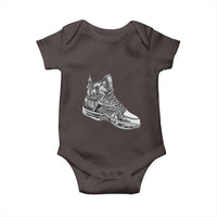 Sneaker Lover Baby Onesie Graphic New York Travel SNKR