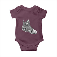 Sneaker Lover Baby Onesie Graphic New York Travel SNKR