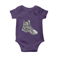 Sneaker Lover Baby Onesie Graphic New York Travel SNKR