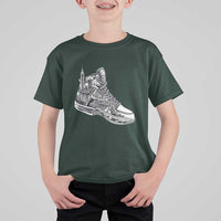 Sneaker Lover T Shirt For Kid Graphic New York Travel SNKR