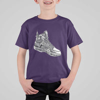 Sneaker Lover T Shirt For Kid Graphic New York Travel SNKR