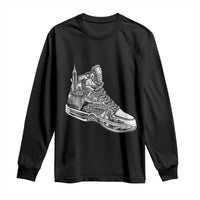 Sneaker Lover Long Sleeve Shirt Graphic New York Travel SNKR