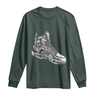 Sneaker Lover Long Sleeve Shirt Graphic New York Travel SNKR
