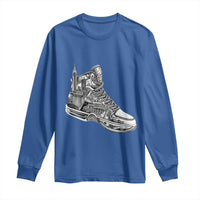 Sneaker Lover Long Sleeve Shirt Graphic New York Travel SNKR