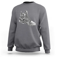 Sneaker Lover Sweatshirt Graphic New York Travel SNKR