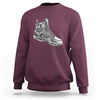 Sneaker Lover Sweatshirt Graphic New York Travel SNKR