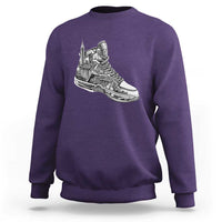 Sneaker Lover Sweatshirt Graphic New York Travel SNKR