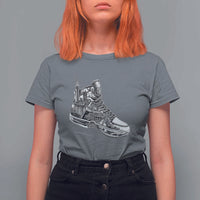 Sneaker Lover T Shirt For Women Graphic New York Travel SNKR