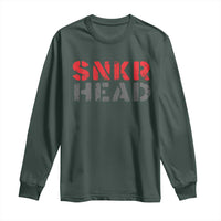 Sneaker Lover Long Sleeve Shirt SNKR Head