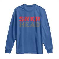 Sneaker Lover Long Sleeve Shirt SNKR Head