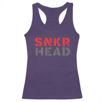 Sneaker Lover Racerback Tank Top SNKR Head