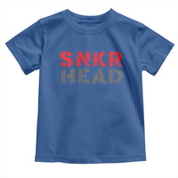 Sneaker Lover Toddler T Shirt SNKR Head