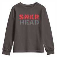 Sneaker Lover Youth Sweatshirt SNKR Head