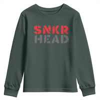 Sneaker Lover Youth Sweatshirt SNKR Head