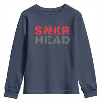Sneaker Lover Youth Sweatshirt SNKR Head