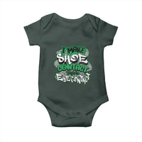 Funny Sneaker Lover Baby Onesie I Make Shoe Contact Before Eye Contact