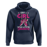 Just A Girl Who Loves Sneakers Hoodie