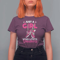 Just A Girl Who Loves Sneakers T Shirt For Women
