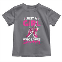 Just A Girl Who Loves Sneakers Toddler T Shirt