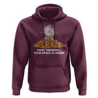 Anti Smoking Hoodie Enjoy Smoking Your Space Is Ready - Wonder Print Shop