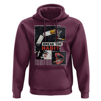 Anti Smoking Hoodie Break The Habit The Best Break Of Your Life - Wonder Print Shop