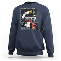 Anti Smoking Sweatshirt Break The Habit The Best Break Of Your Life - Wonder Print Shop